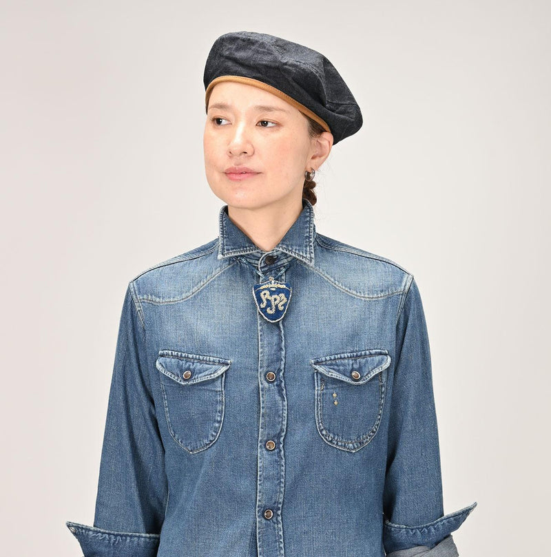 Indigo 45 Petit Denim Eastern Shirt Zyu - 45R by 45rpm studio - Image 6