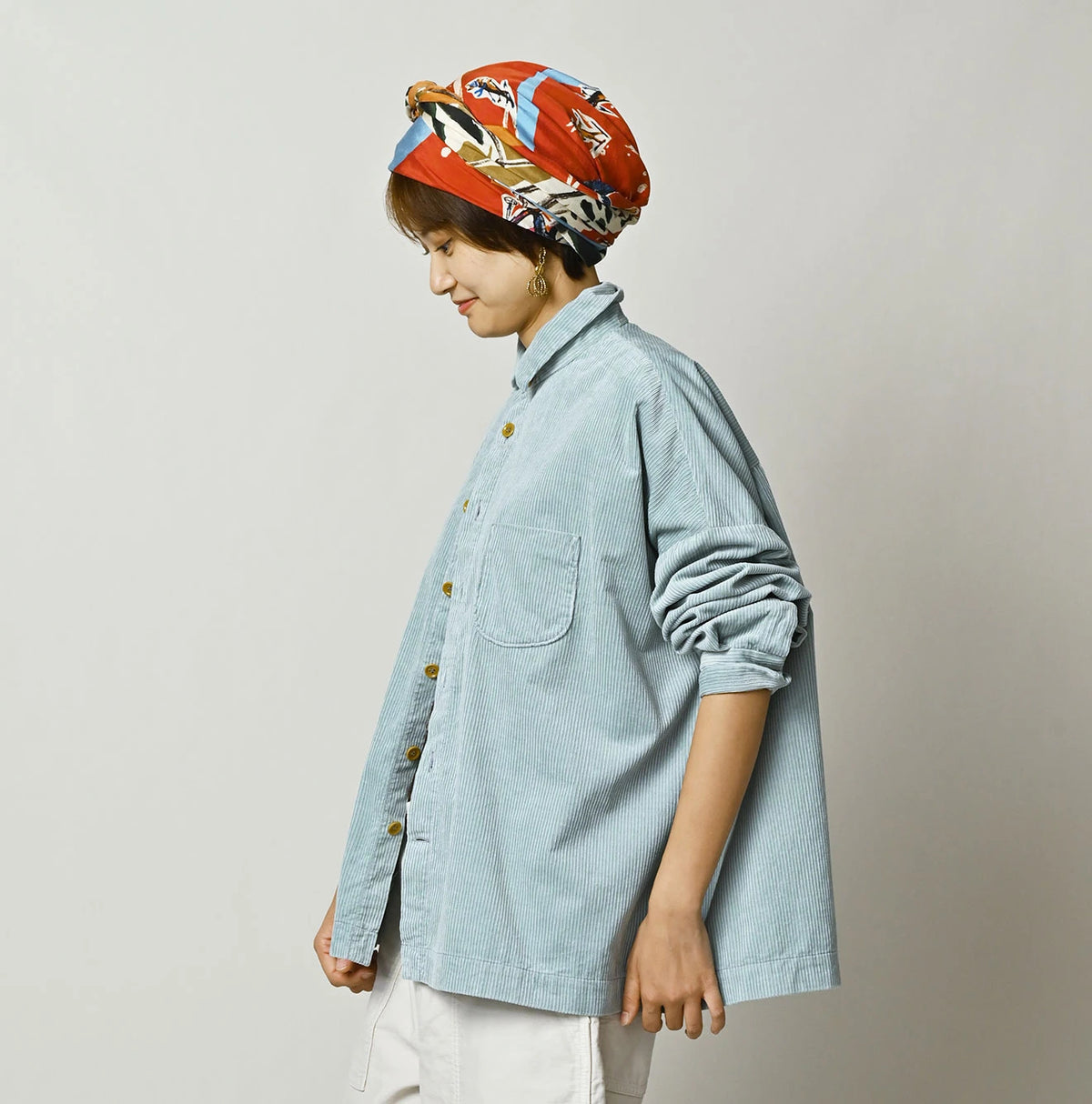 45R Kutekute Corduroy 908 Uma Shirt - Image 9