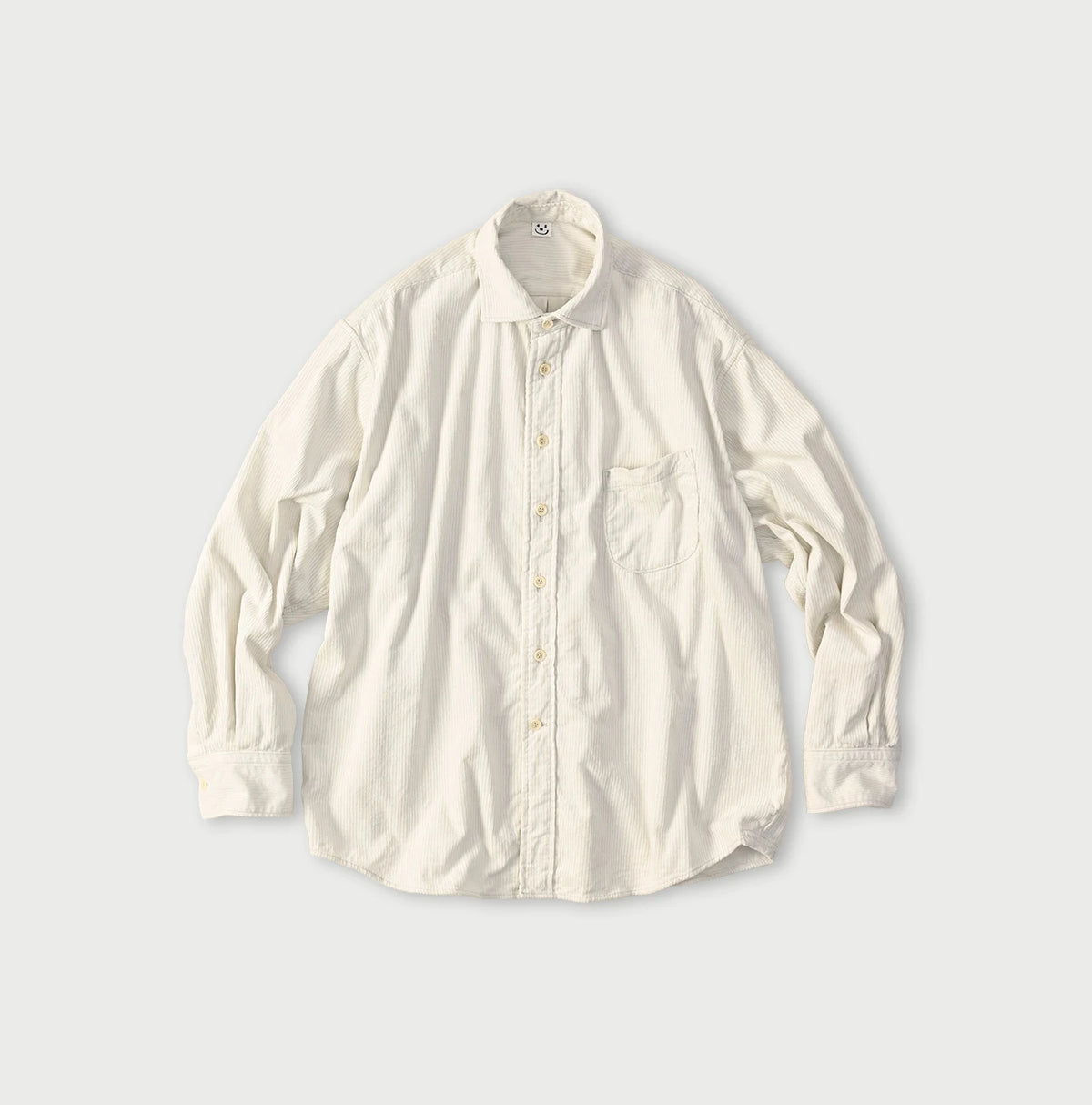 45R Kutekute Corduroy 908 Wide Collar Shirt - Image 1