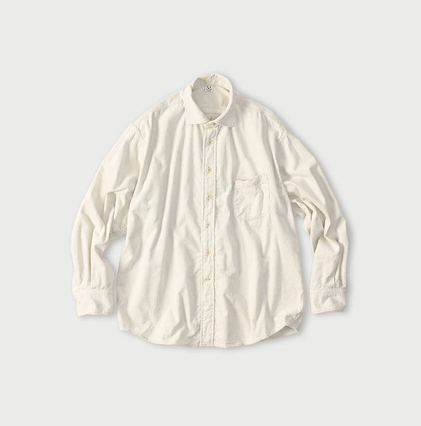45R Kutekute Corduroy 908 Wide Collar Shirt