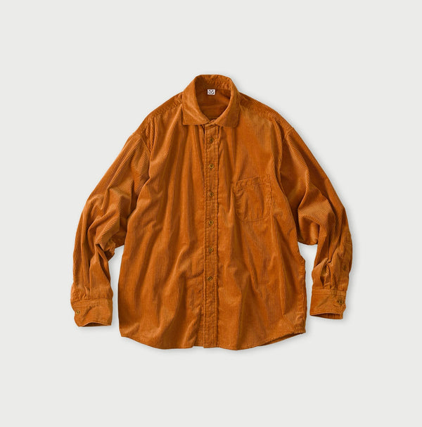 45R Kutekute Corduroy 908 Wide Collar Shirt