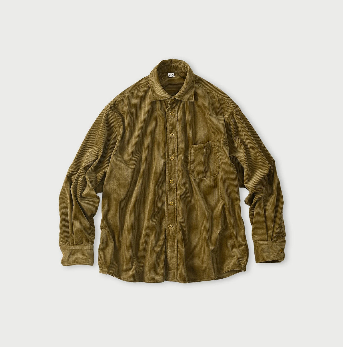 45R Kutekute Corduroy 908 Wide Collar Shirt - Image 3