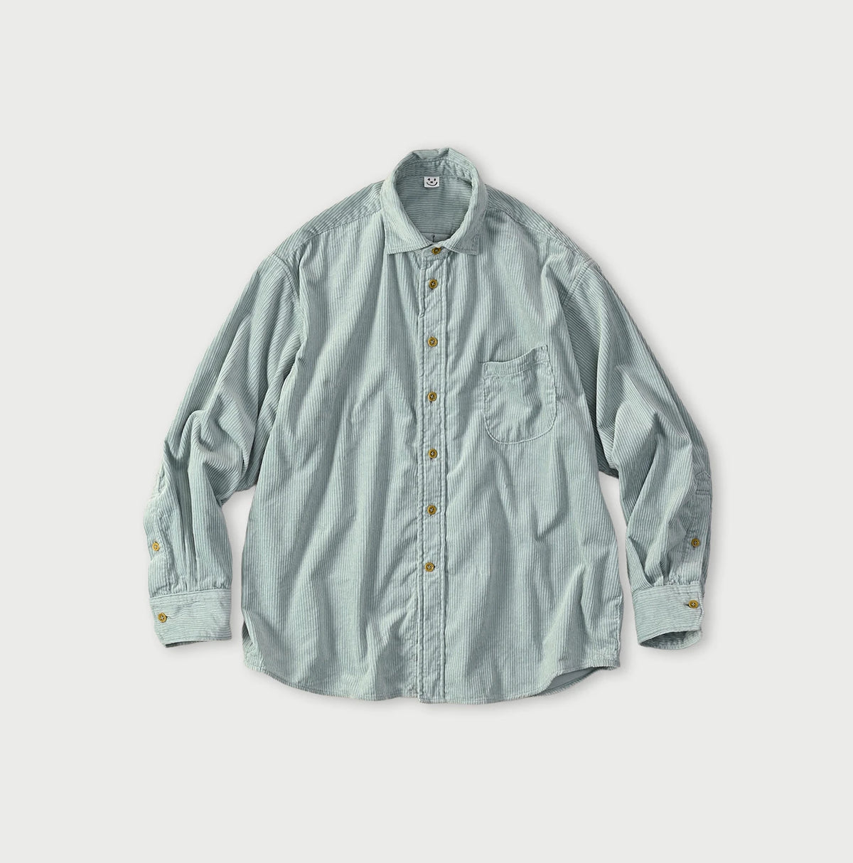 45R Kutekute Corduroy 908 Wide Collar Shirt - Image 4