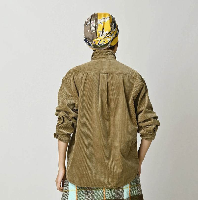 45R Kutekute Corduroy 908 Wide Collar Shirt - Image 9