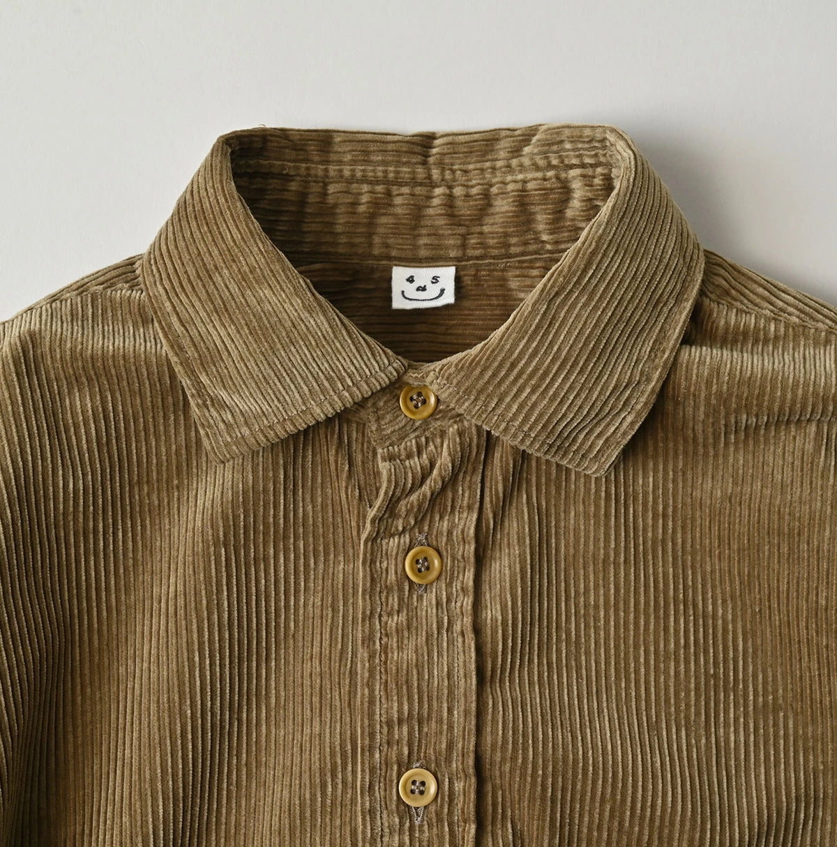 45R Kutekute Corduroy 908 Wide Collar Shirt