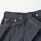 45R Rye Mugi Denim Crossover Skirt Raw