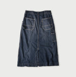 Tweed Denim Painter Skirt Zyu (Size 3)