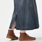 Tweed Denim Painter Skirt Zyu
