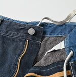 Tweed Denim Painter Skirt Zyu (Size 3)