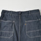 Tweed Denim Painter Skirt Zyu