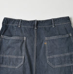 Tweed Denim Painter Skirt Zyu (Size 3)