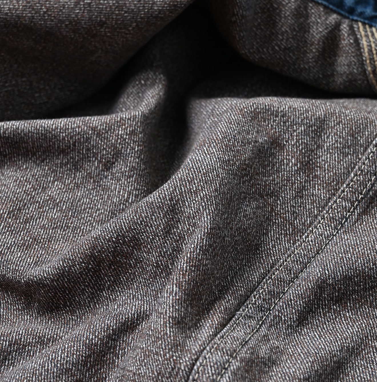 Tweed Denim Painter Skirt Zyu (Size 3)