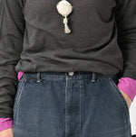 Tweed Denim Painter Skirt Zyu (Size 3)