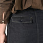 Tweed Denim Mini Tablier Nou
