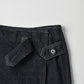 Tweed Denim Mini Tablier Nou