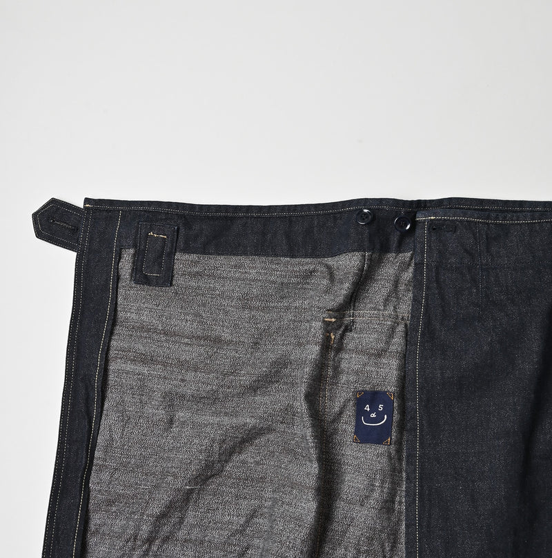 Tweed Denim Mini Tablier Nou