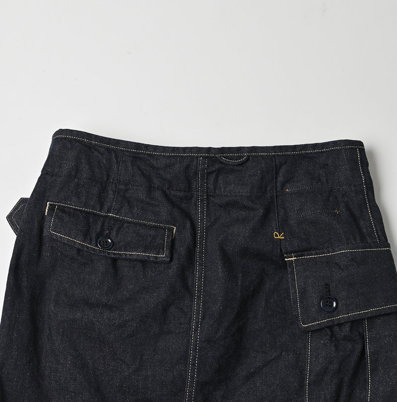 Tweed Denim Mini Tablier Nou