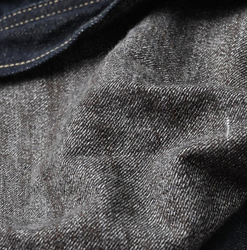Tweed Denim Mini Tablier Nou