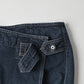 Tweed Denim Mini Tablier Zyu