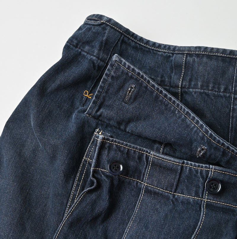 Tweed Denim Mini Tablier Zyu