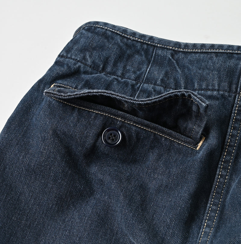 Tweed Denim Mini Tablier Zyu