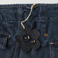 Tweed Denim Mini Tablier Zyu