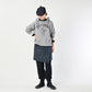 Tweed Denim Mini Tablier Zyu