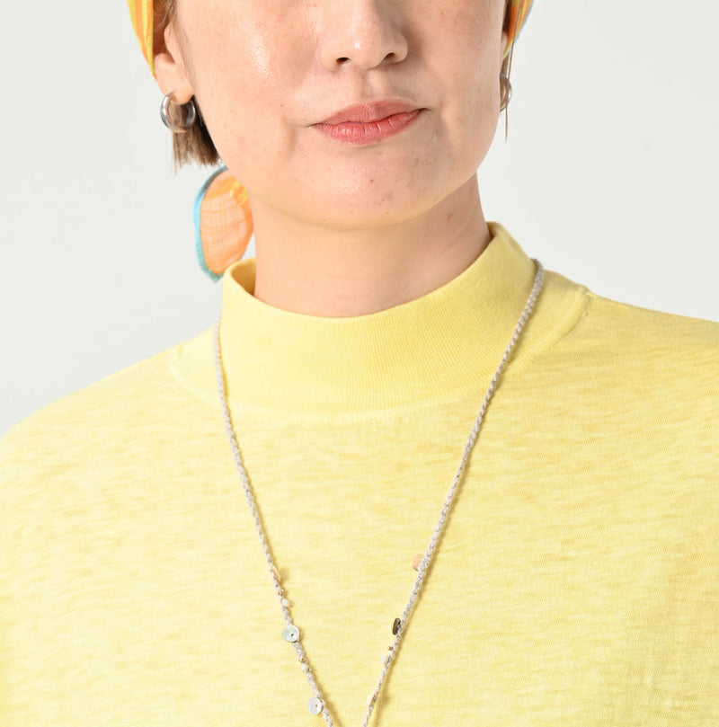 45R Botanical Dyed Yokk Neck 45 Star Dress - Image 8