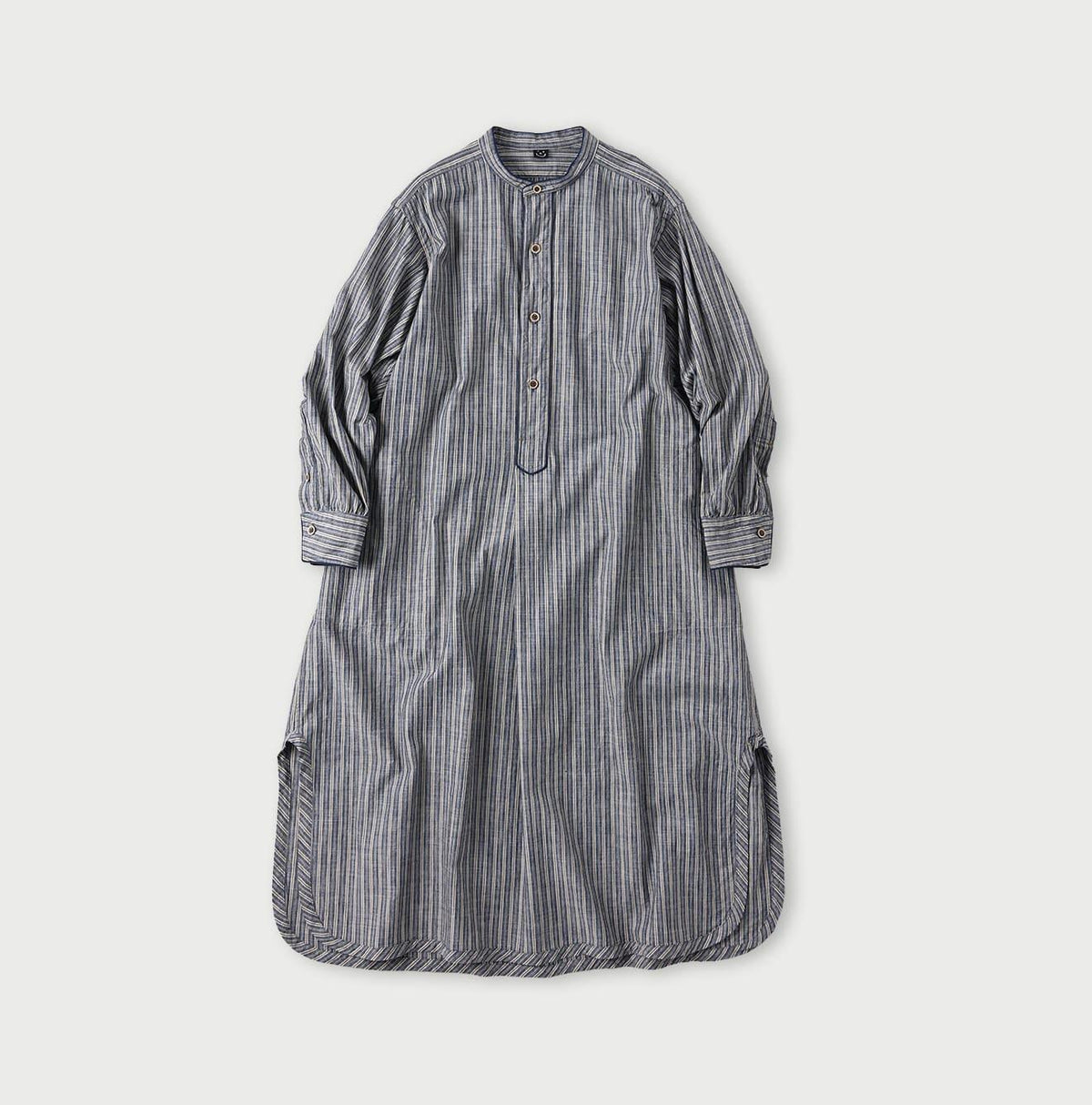 LENO&CO BAND COLLAR PULL-OVER DRESS