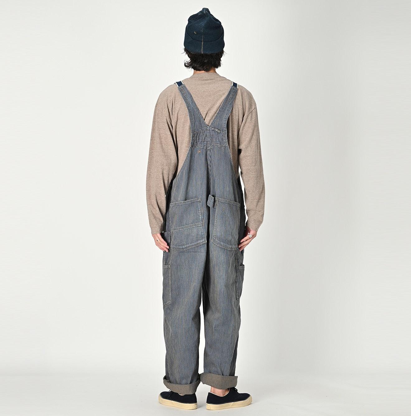 Mont Brown Denim Hickory 908 Overall (45 in) – 45R GLOBAL