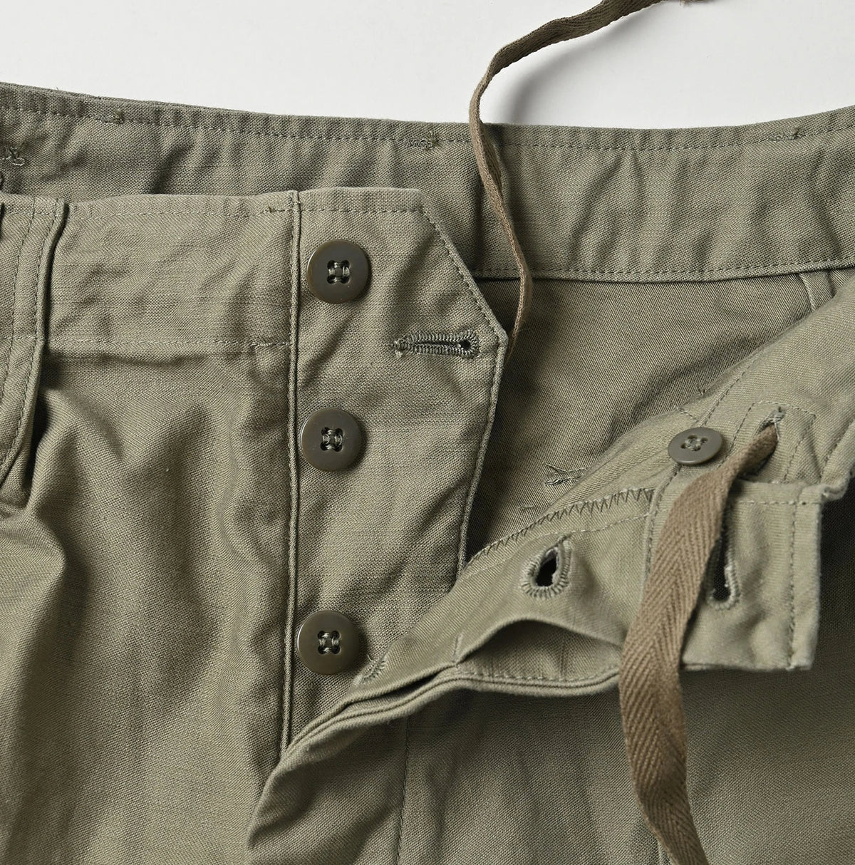 45R Back Sateen 908 Wide Baker Pants