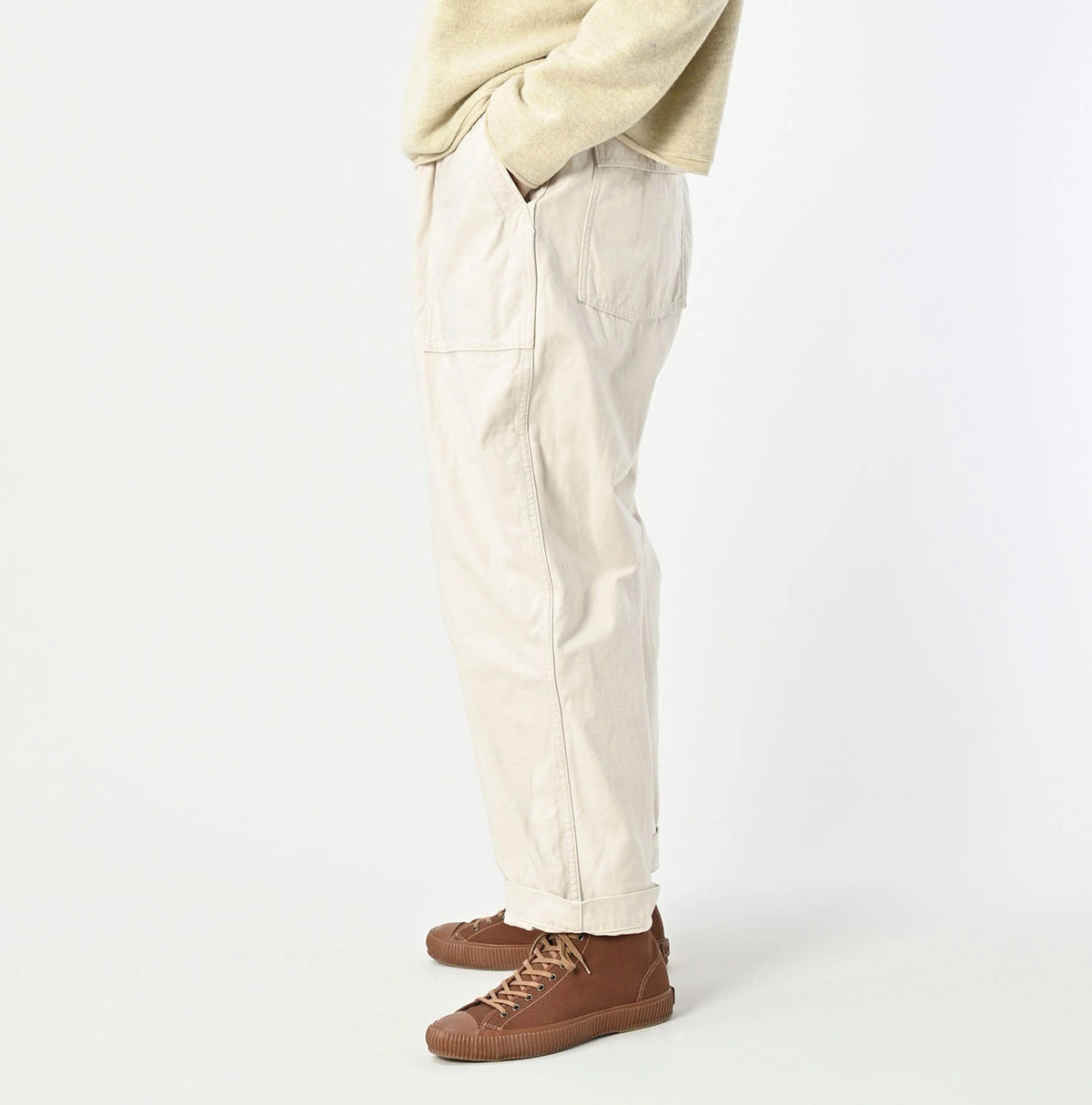 45R Back Sateen 908 Wide Baker Pants - Image 5