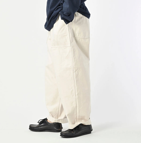 45R Back Sateen 908 Wide Baker Pants