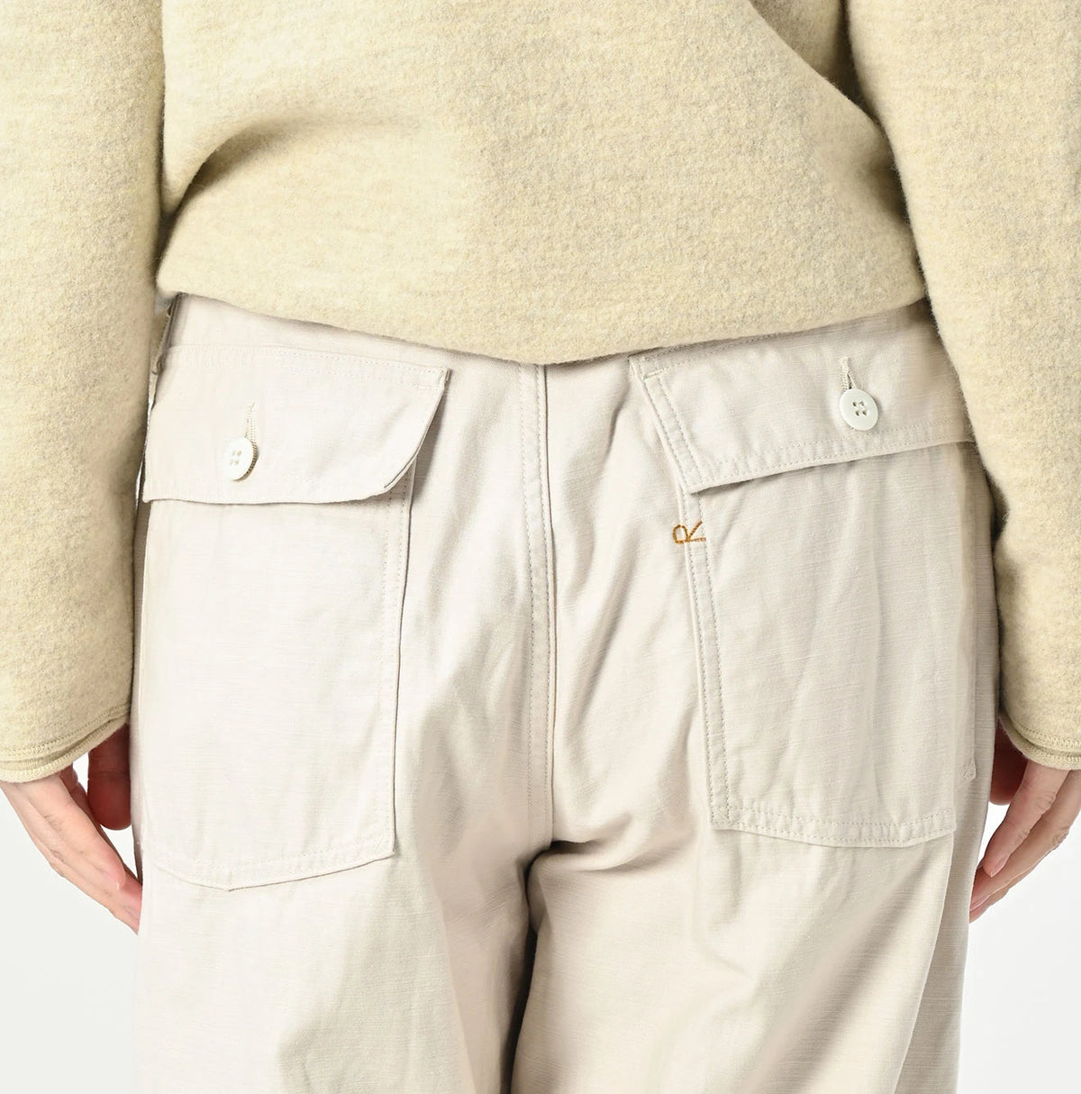 45R Back Sateen 908 Wide Baker Pants - Image 12