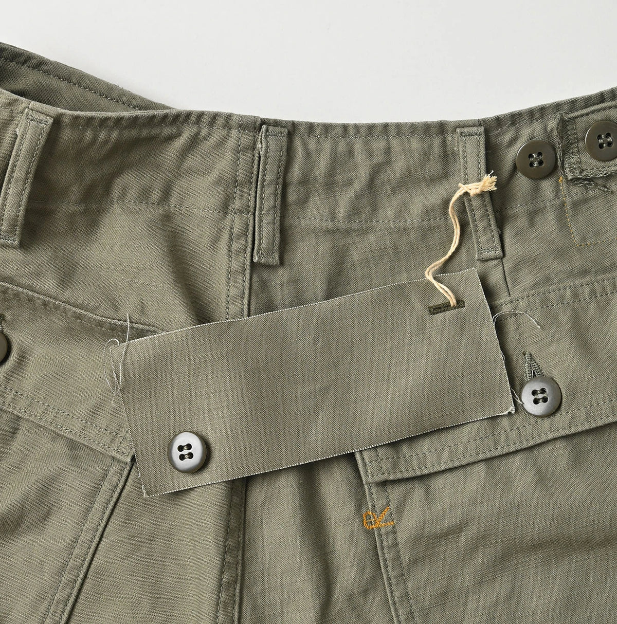 45R Back Sateen 908 Wide Baker Pants