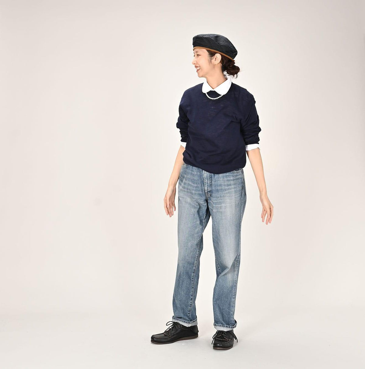 45R Rye Mugi Denim Crosby5 Tan