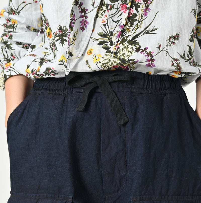 45R Indigo Backsatin 908 Tent Pants - Image 10