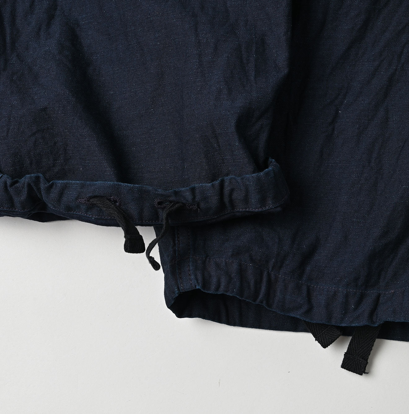 45R Indigo Backsatin 908 Tent Pants