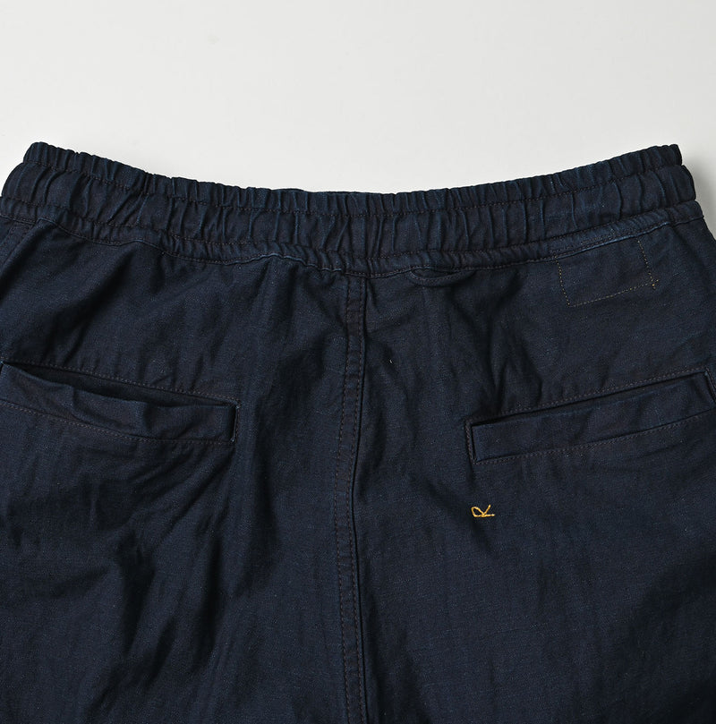 45R Indigo Backsatin 908 Tent Pants