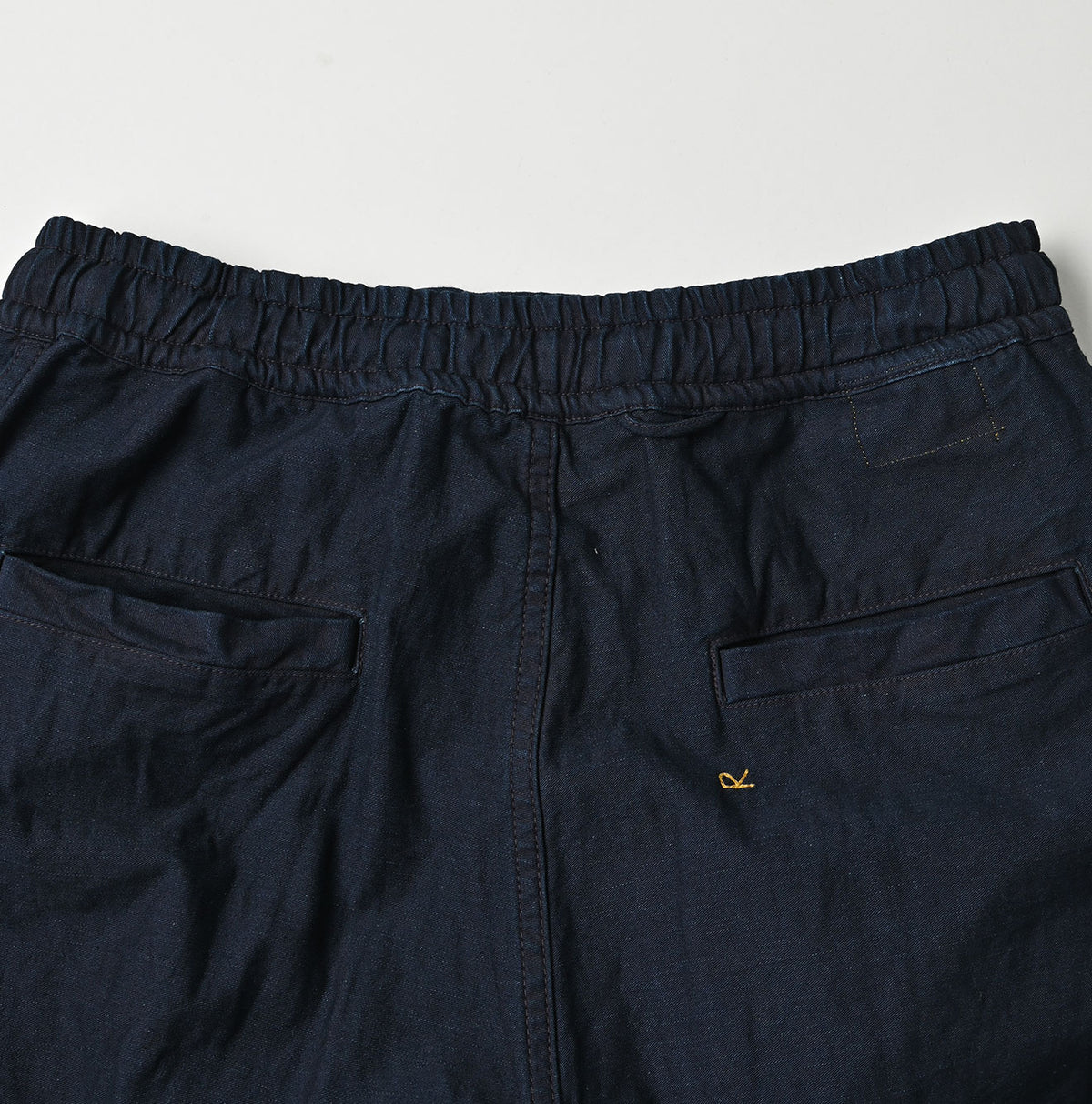 45R Indigo Backsatin 908 Tent Pants