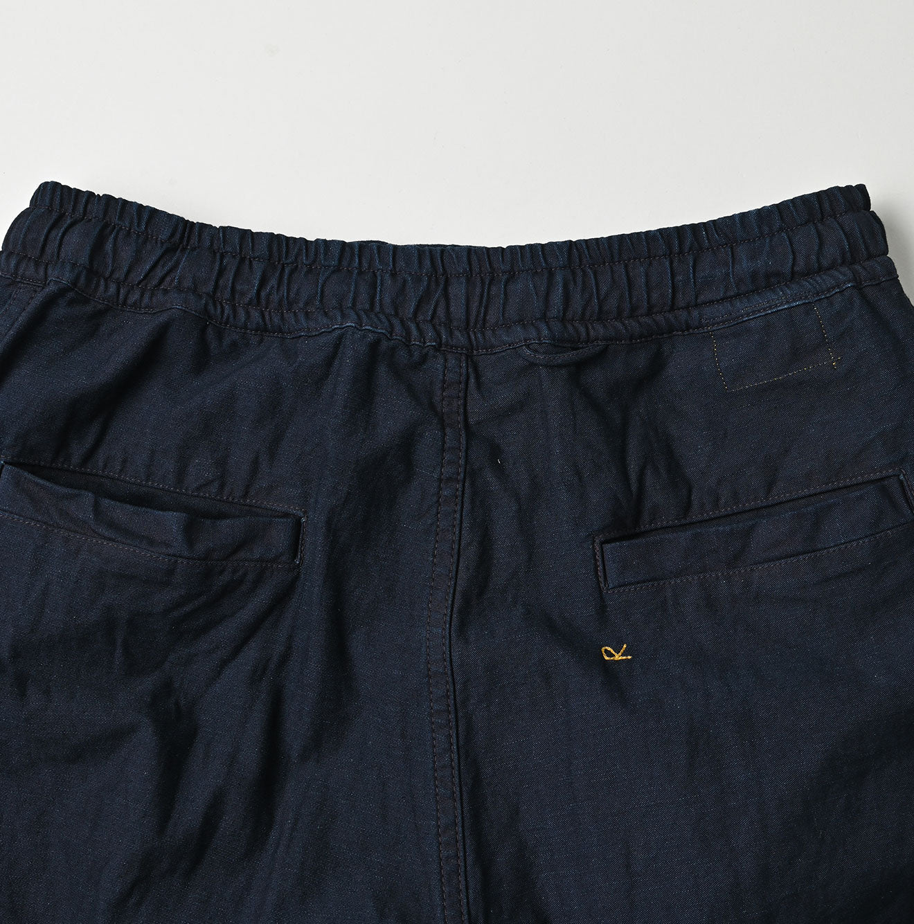 45R Indigo Backsatin 908 Tent Pants