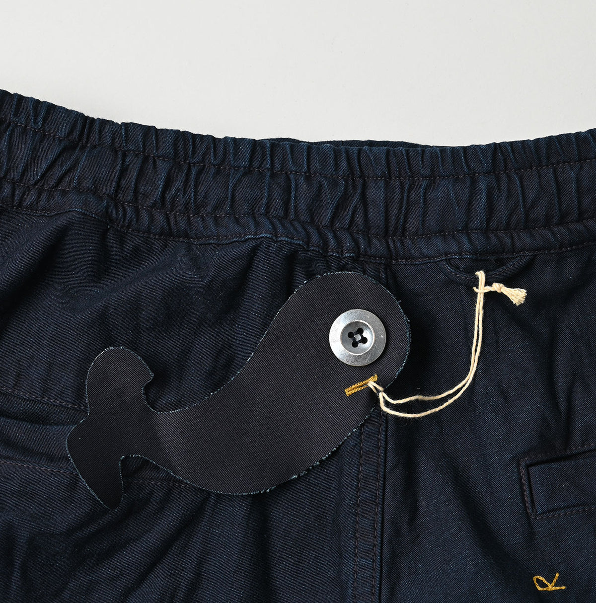 45R Indigo Backsatin 908 Tent Pants