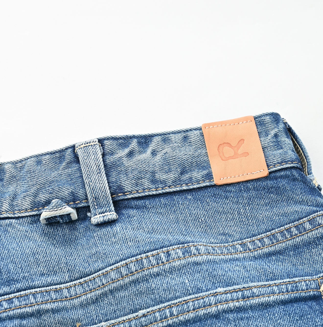 45R Rye Mugi Denim New Momohime Distressed