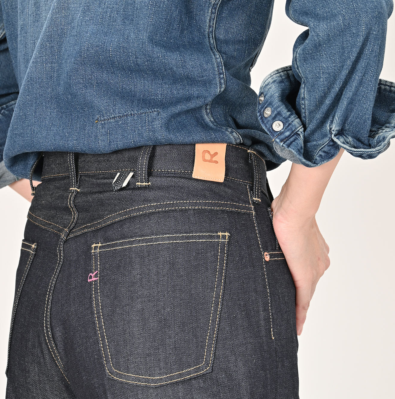 45R Rye Mugi Denim Bachihime Raw