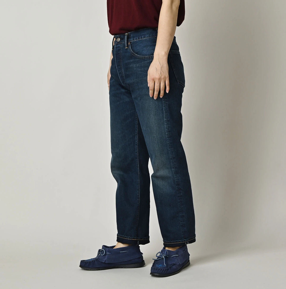45R Rye Mugi Denim Nando Nando Machihikohime Distressed - Image 8