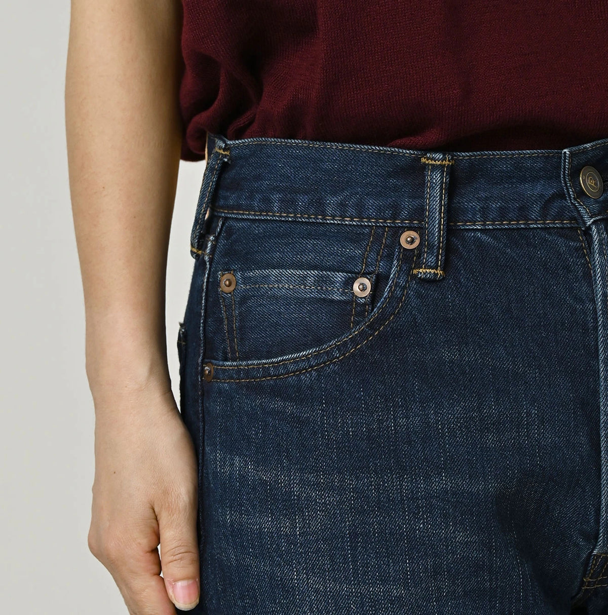 45R Rye Mugi Denim Nando Nando Machihikohime Distressed - Image 11