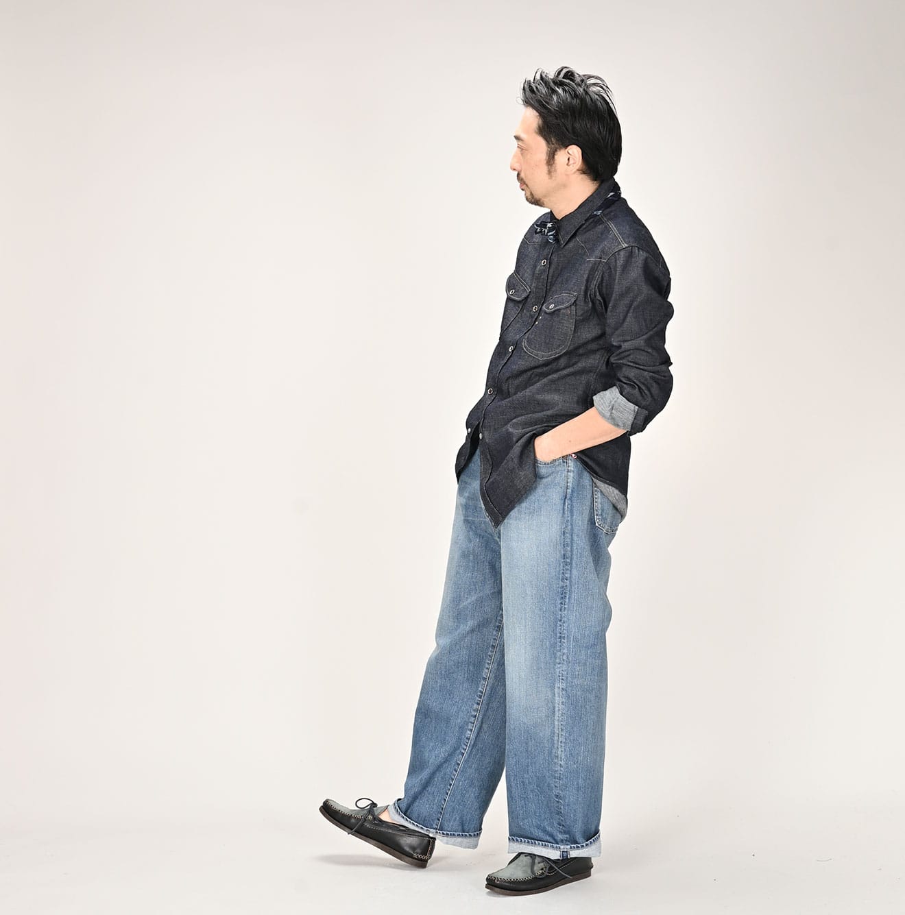 45R Rye Mugi Denim Charlotte5 Tan 38 inches