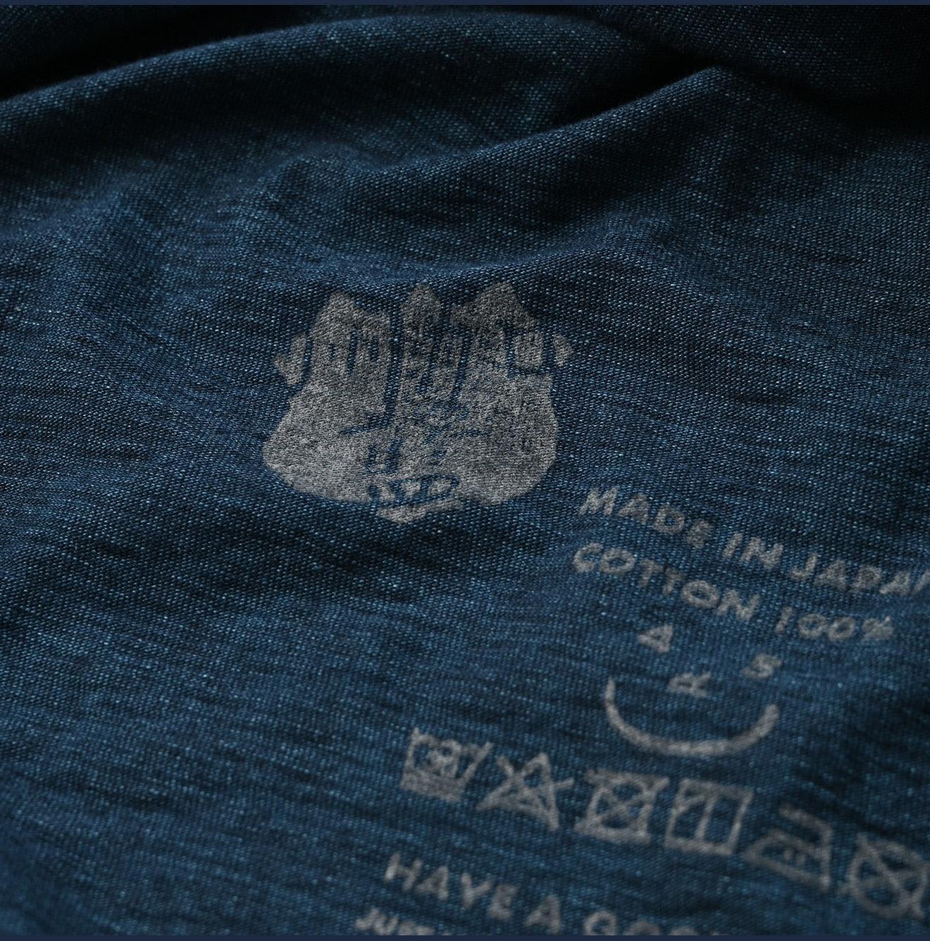 Indigo 908 45 Star Long Sleeve T-shirt - 45R by 45rpm studio - Image 8