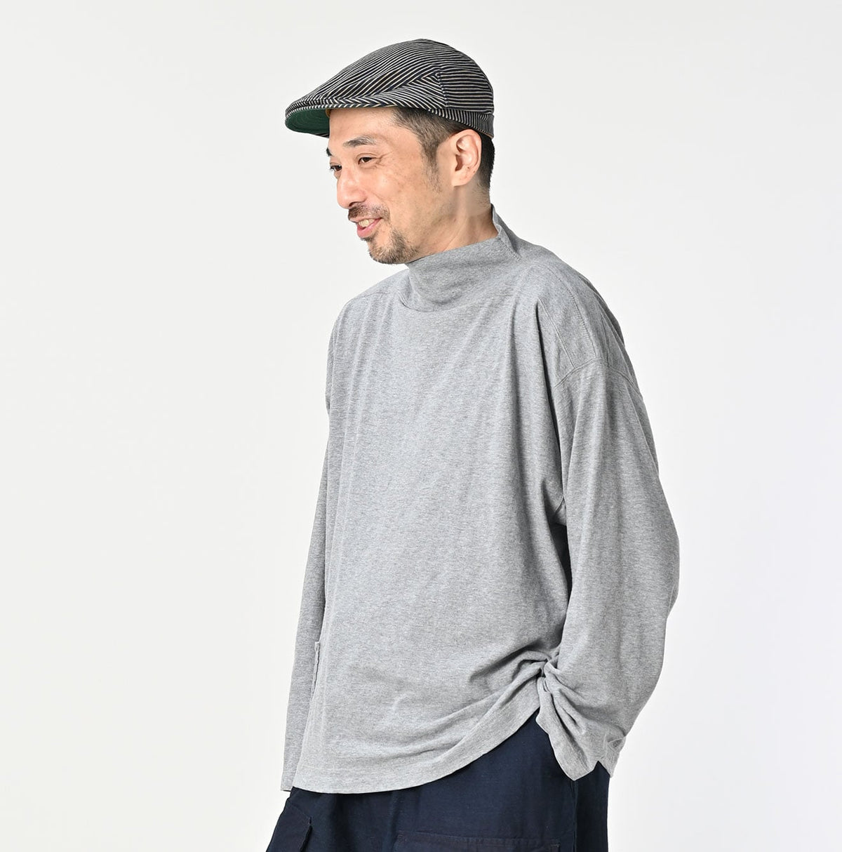 45R Tenjiku 908 Um Mock T-shirt (Top-dyed)