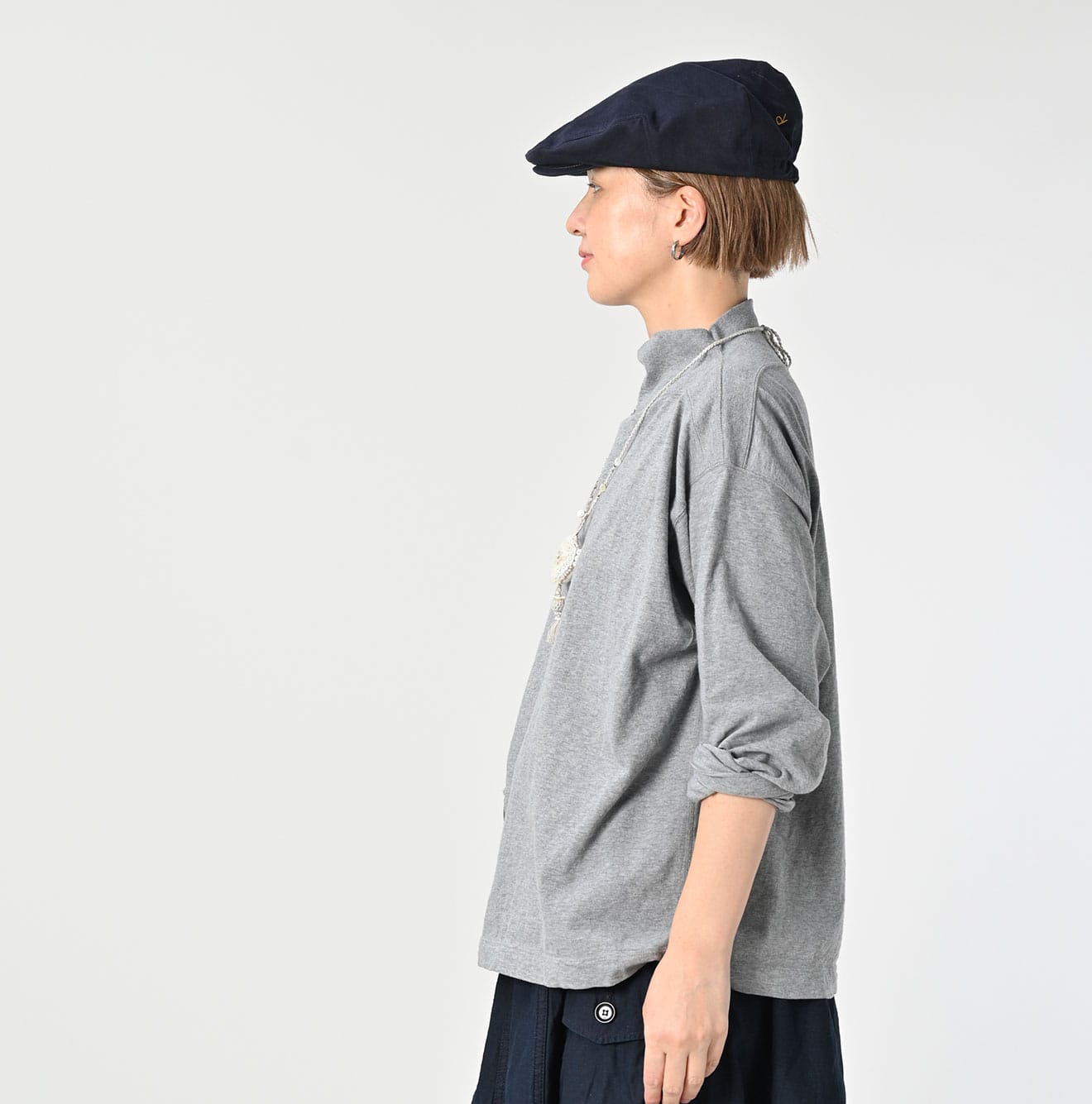 45R Tenjiku 908 Um Mock T-shirt (Top-dyed)